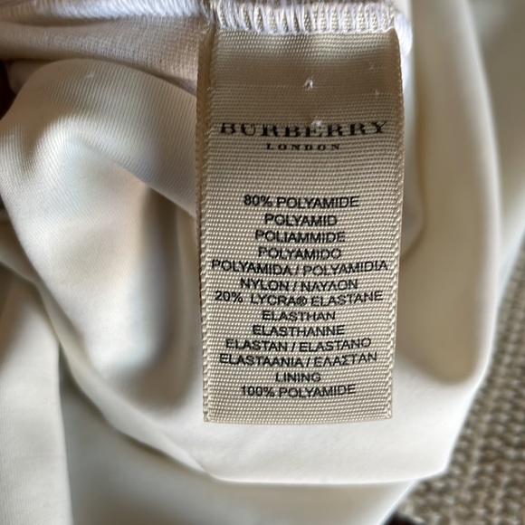 SOLD Burberry swimsuit woman’s small - poor condition - Picture 6 of 8